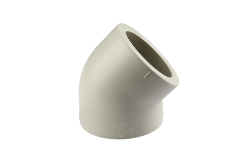 新巴尔虎左PPH45°弯头(DIN)